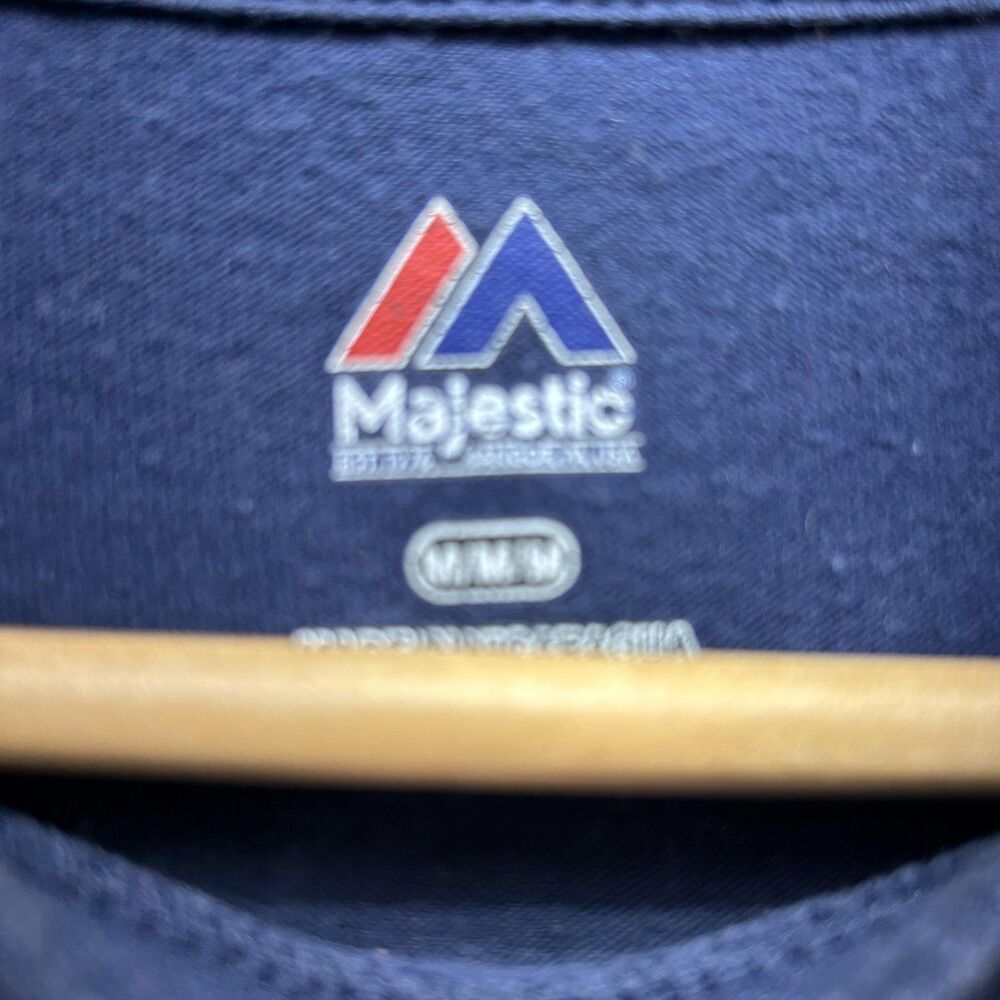 Houston Texans Shirt Mens Medium Blue NFL Football‎ 2014 Schedule Tee Majestic - Picture 5 of 11